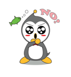LUCKY : Happy Penguin.（個別スタンプ：3）