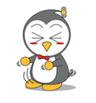 LUCKY : Happy Penguin.（個別スタンプ：9）