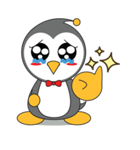 LUCKY : Happy Penguin.（個別スタンプ：16）