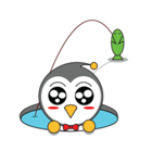 LUCKY : Happy Penguin.（個別スタンプ：35）