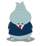 Big Blue The Hungry Hippo（個別スタンプ：18）