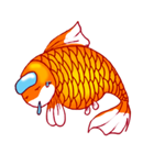 Gold fish FAT（個別スタンプ：40）