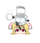 ゲーム少女はこねちゃん（個別スタンプ：14）