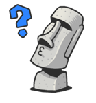 Stone Man Moai（個別スタンプ：14）