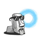 Stone Man Moai（個別スタンプ：20）