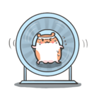 Pung-pung, the Golden Hamster（個別スタンプ：18）