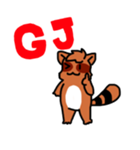 たぬきの親子（個別スタンプ：7）