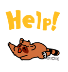 たぬきの親子（個別スタンプ：9）