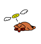 たぬきの親子（個別スタンプ：20）