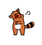 たぬきの親子（個別スタンプ：21）