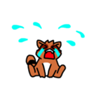 たぬきの親子（個別スタンプ：22）