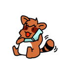 たぬきの親子（個別スタンプ：39）