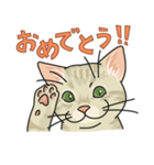 NO CAT NO LIFE サトヲ猫スタンプ2（個別スタンプ：7）