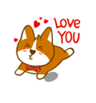 Love Corgi（個別スタンプ：19）