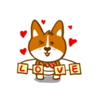 Love Corgi（個別スタンプ：36）