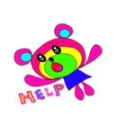 Rainbow bear（個別スタンプ：11）