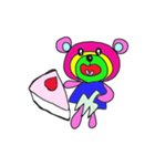 Rainbow bear（個別スタンプ：18）