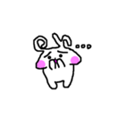 文字うさぎ（個別スタンプ：14）