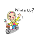 Flower  Hijab（個別スタンプ：1）