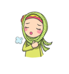 Flower  Hijab（個別スタンプ：17）