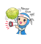 Flower  Hijab（個別スタンプ：20）