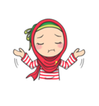 Flower  Hijab（個別スタンプ：26）