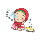 Flower  Hijab（個別スタンプ：28）