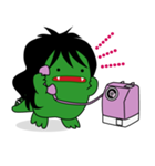 norisaurus Normal Days（個別スタンプ：34）