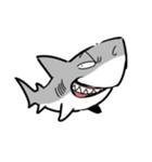【ホホジロザメ】サメ【ホオジロザメ】（個別スタンプ：6）