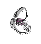 【ホホジロザメ】サメ【ホオジロザメ】（個別スタンプ：26）