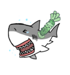 【ホホジロザメ】サメ【ホオジロザメ】（個別スタンプ：27）