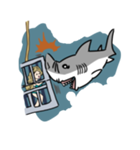 【ホホジロザメ】サメ【ホオジロザメ】（個別スタンプ：31）