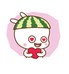 Watermelon Bunny（個別スタンプ：26）