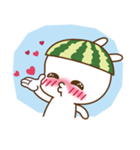 Watermelon Bunny（個別スタンプ：33）