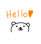 Bear Stamp（個別スタンプ：10）