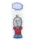 おじぞうさんと小鳥（個別スタンプ：18）