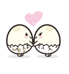 cutie boiled eggs（個別スタンプ：14）