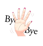 女の手（個別スタンプ：15）