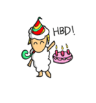 Happy Merino（個別スタンプ：18）