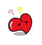 ハートのハーティ（個別スタンプ：8）