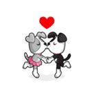 PUPPY LOVE - OLLIE AND ANGEL（個別スタンプ：4）