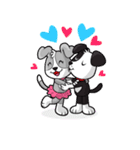 PUPPY LOVE - OLLIE AND ANGEL（個別スタンプ：7）