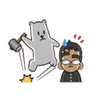 POLAR ＆ DUDE (The Arctic dude.)（個別スタンプ：7）