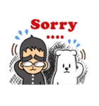 POLAR ＆ DUDE (The Arctic dude.)（個別スタンプ：12）