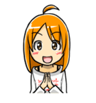 FineTrick みかんスタンプ（個別スタンプ：1）