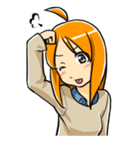 FineTrick みかんスタンプ（個別スタンプ：2）