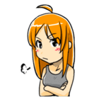 FineTrick みかんスタンプ（個別スタンプ：3）