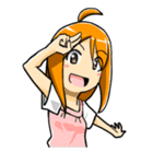 FineTrick みかんスタンプ（個別スタンプ：7）