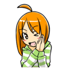 FineTrick みかんスタンプ（個別スタンプ：8）