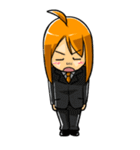 FineTrick みかんスタンプ（個別スタンプ：20）